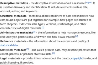 Metadata